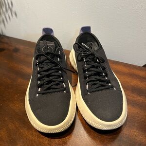 Cole Haan Black Canvas Athletic Shoes